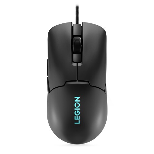 Lenovo Legion M300s RGB 有線ゲーミングマウス - 8,000 DPI 合わせる能力のある検知器 6つの放送番組能力のあるな名取り草 \u0026 2,000万回の鳴らすの耐久性 至適化された好いたらしい性 (黒いこと)