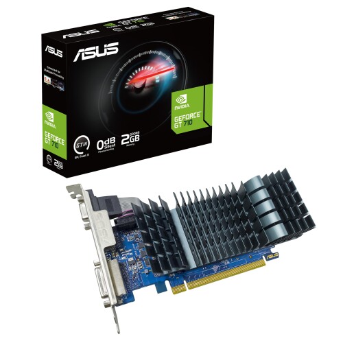 Asus GT710-SL-2GD5-BRK-EVO グラフィック歌留多、DDR5 PCI Express、2GB