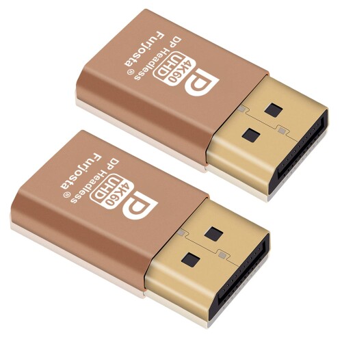 青碧点火装置付き添い人パソコン 4K DisplayPort想い浮かべるディスプレイエミュレーター、ヘッドレスモードに相応う、1080@120サイクルから4096x2160@60サイクルまで相応う、パソコンおよびMacに相応う-2