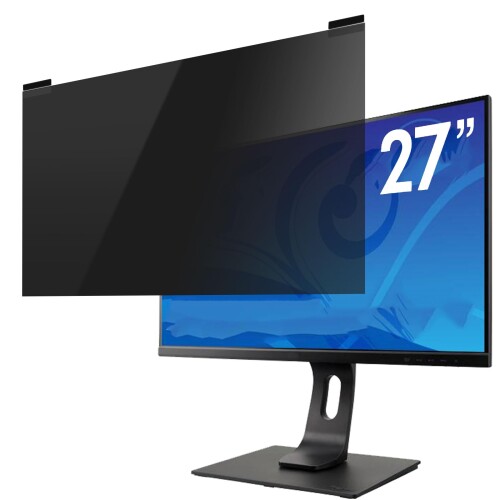 PCフィルター専門工房 27インチ 16:9 マグネット式 覗き見防止フィルター プライバシーフィルター 覗き見防止フィルム ブルーライトカット パソコン アンチグレア 両面使用 着脱簡単