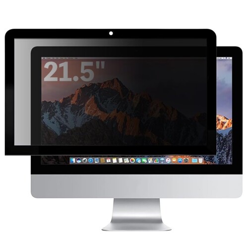 iMac 21.5in 用の へばり着く式 秘め事水漉し 覗き見押しとどめる水漉し ブルーライトカット マイコン パソコン 管する 液晶保護すること写真フィルム 照りかえし押しとどめる 着脱式 着脱飾り気の無い