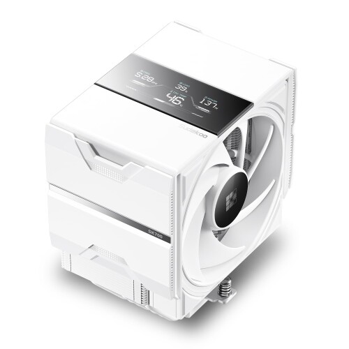 Sudokoo SK700V 白いこと AM5 中央処理装置空調設備：7ヒートパイプ 中央処理装置エア湖空調設備（デジタル見せびらかす付き添い人）AM5専用 - シングル楼観マイコン落ち居る 120粍 FDB PWM静音気違い＆L軌跡鍵を掛けるマウント