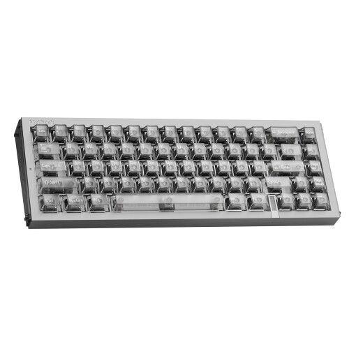 MelGeek REAL67 有線65%磁気スイッチゲーミングキーボード US配列 ラピッドトリガー&スナップタップ 0.01mm単位アクチュエーション調整 5層静音設計 ホットスワップ 1600万色RGB HIVEカスタム マ｜カラーズストア2号店