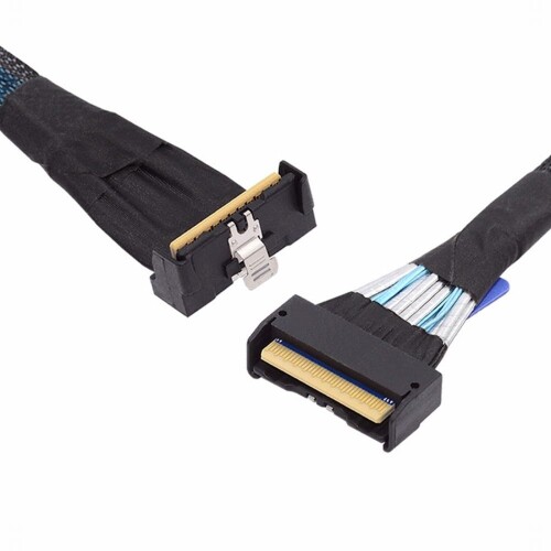 CY Cable PCI-E 5.0 Mini Cool Edge IO MCIO 角度付き添い人 PCI-E 8i 74いの一番 雄 - MCIO 74いの一番 雄 取りひろげる有線テレビ 35珊