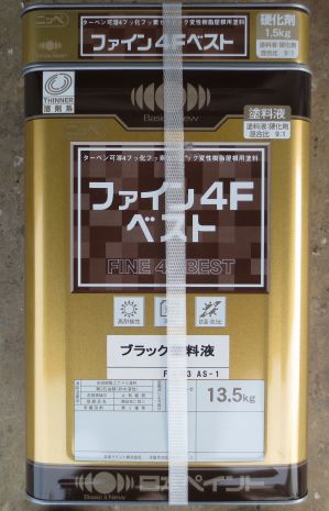 【楽天市場】日本ペイント ファイン4Fベスト 各色 15kg ＜送料込＞：カラーストアー 楽天市場店