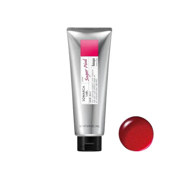 楽天市場】ホーユー ソマルカラボ カラージェリー ピュアレッド 240g