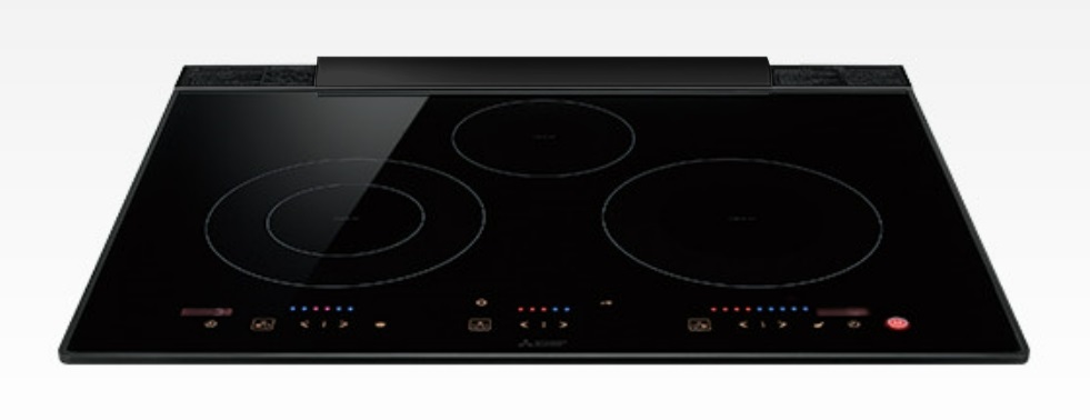 (納期遅延商品)三菱 ユーロスタイルIH CS-T322BFR 65センチ トップ 3口IH・グリル無タイプ 天板ユーロブラック色 定価¥403700- 法人、個人事業主、店舗様限定。※メーカー直送便にてお届け。 北海道、沖縄及び離島は、別途送料がかかります。|住設コロシアム