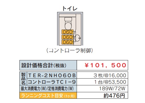 楽天市場】ツツミダンデーPTC電気式床暖房システム 12畳間向けセット(単相三線式式200V) 定価￥631422- 床仕上げ材別途 北海道, 沖縄及び離島は配送費別途。法人、個人事業主、店舗様限定販売。 : 住設コロシアム