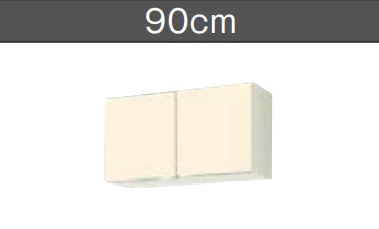 ＬＩＸＩＬ　　吊戸棚（高さ50CM)　ＧK（F／W）-A-90Ｗ90ｘＤ36.7ｘＨ50ＣＭメーカー便にて発送いたします。＊沖縄、北海道及び離島は、別途送料掛かります。｜住設コロシアム 10,001円