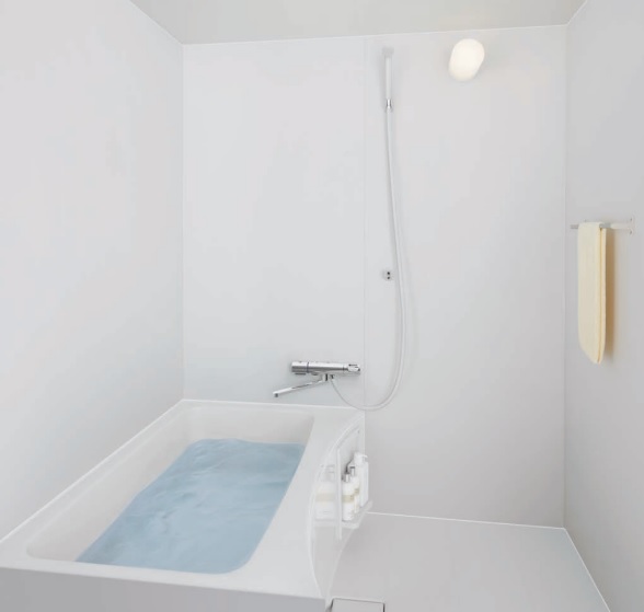 LIXIL集合住宅用ユニットバスルーム BW1014サイズ 全面ホワイト壁の基本仕様 定価¥622600- その他サイズも選択可能 メーカー便につき代引き不可 離島は港止めまで(先はお客様手配)