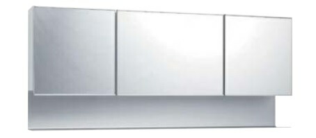 パナソニックスリムミラー木製３面鏡 XGLM120DSMNTA 本体Ｗ1200ｘD163ｘH520 必要経費￥165330法人、人間商行為主、バス発着場様向売りわたす商いもの。北海道、沖縄及び離島は送りとどける費別途。MA