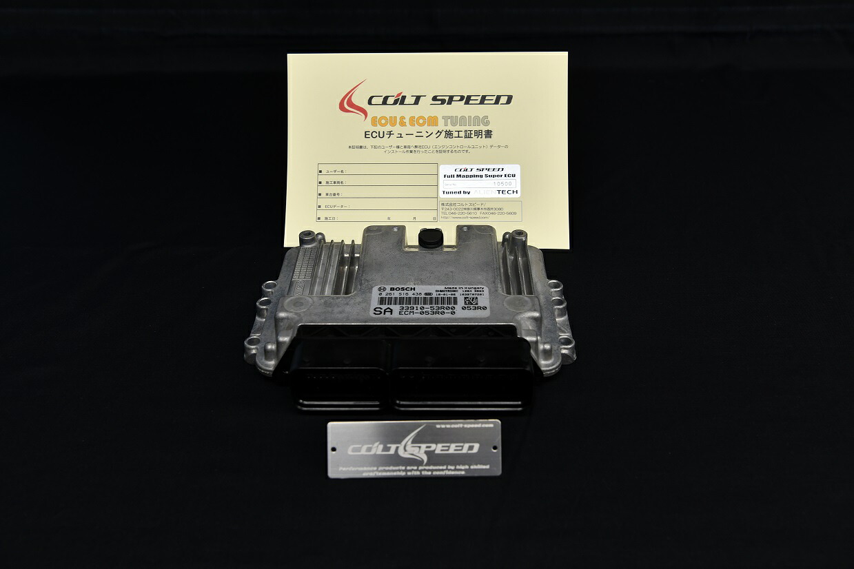 スズキ スイフトスポーツ(ZC33S 6MT)スポーツ フルマッピングECUコンプリートセット Tuned by COLT SPEED|コルトスピード店