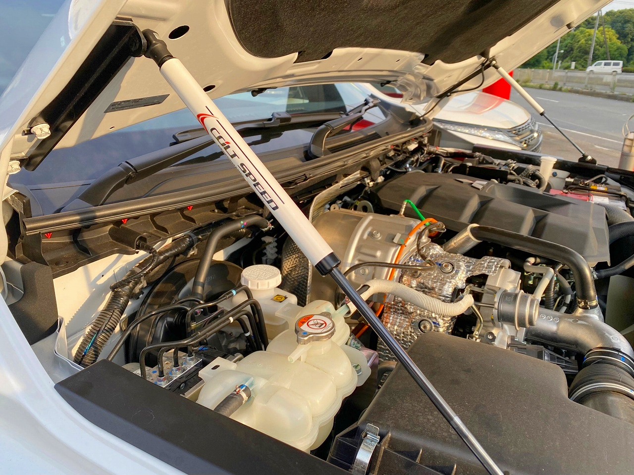 コルトスピード (COLT SPEED) 新型トライトン用 ボンネットダンパー LC2T専用 CSD0109-025|コルトスピード店