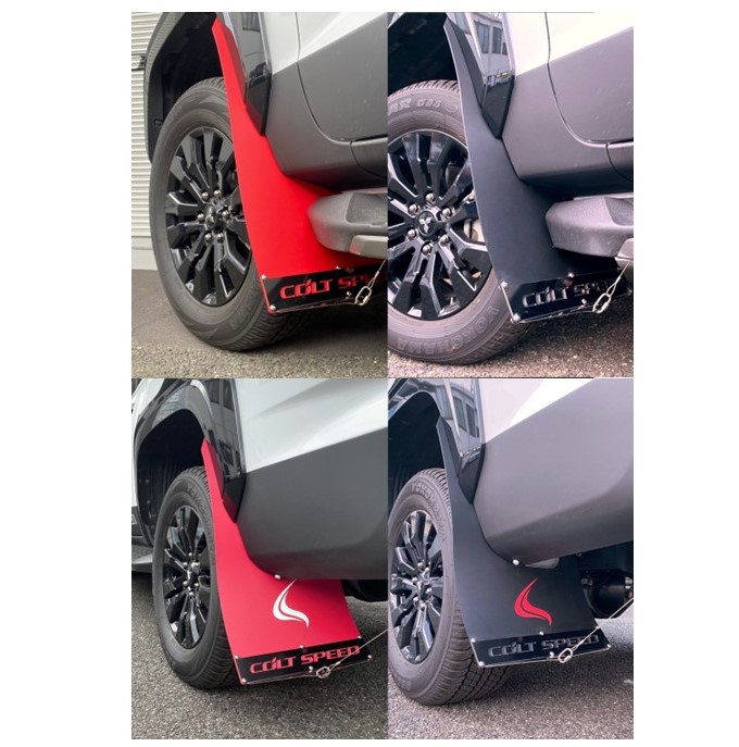 合*！様 三菱トライトンに　RALLIART マッドフラップ 4枚セット 合*！様 三菱トライトンに RALLIART マッドフラップ 4枚セット