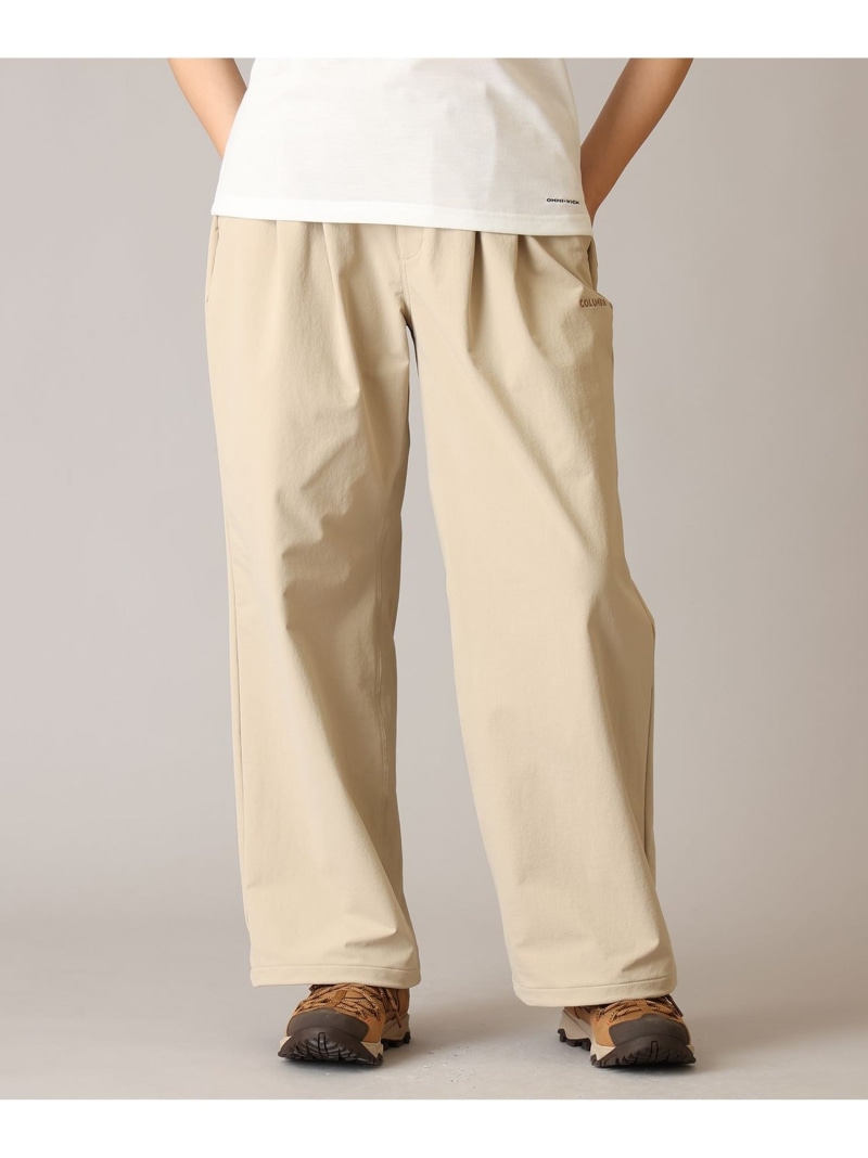 Columbia/ ウィメンズヤマジェニックワイドパンツ /コロンビア Columbia コロンビア パンツ その他のパンツ グレー ベージュ ピンク ブラック【送料無料】[ Fashion]｜Columbia