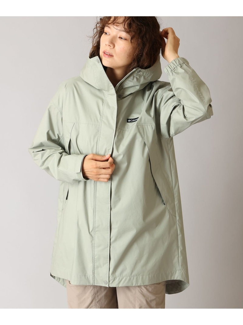 Columbia/ ウィメンズジプシーバーズIIロング上衣 /コロンビア Columbia コロンビア ジャケット・アウター ナイロン上衣 緑であること ベージュ 米国海軍【貨物輸送無料】[ Fashion]
