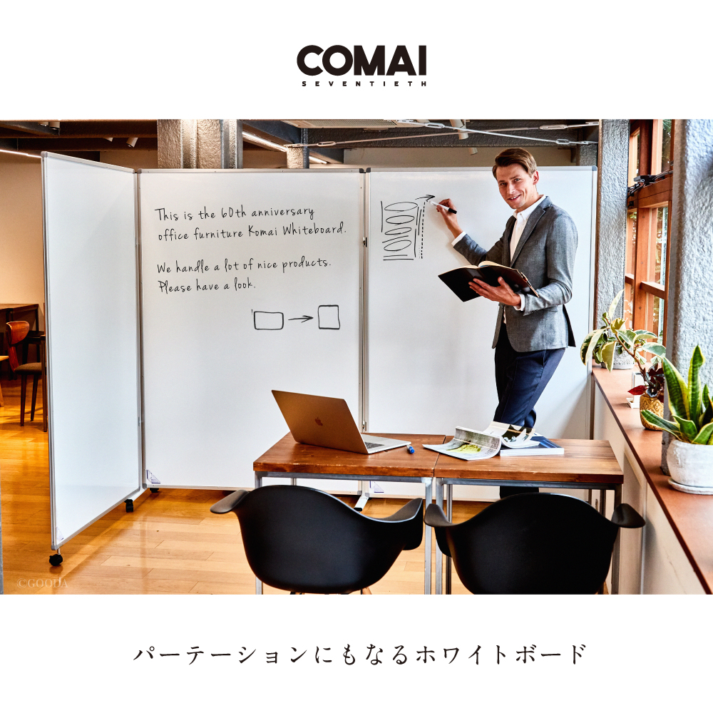 楽天市場】COMAI コマイ 国産 日本製 匠 案内板 両面 ホワイトボード