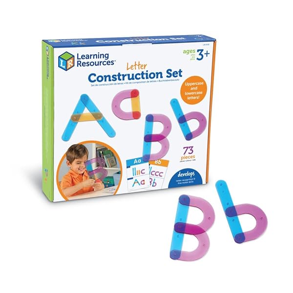 ラーニング リソーシーズ Letter Construction Activity Set 文字記号を作ろう！ アクティビティセット LER 8555 おもちゃ-その他