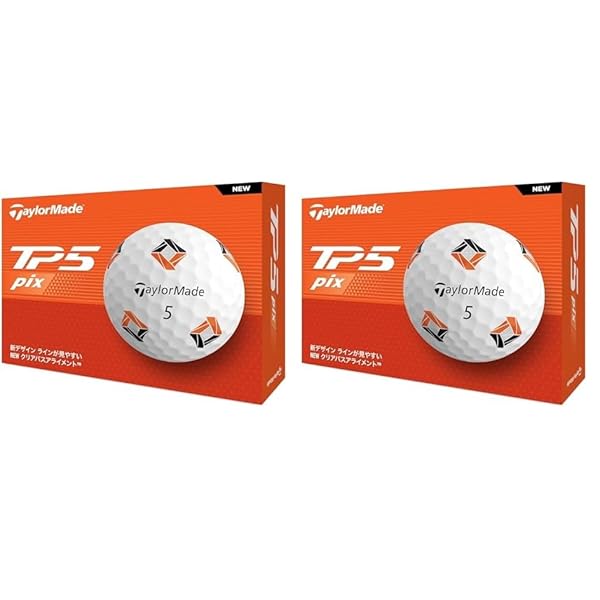 TaylorMade 仕立て屋お手伝いさん 日本定め事品 TP5 Pix続きもの 2024 ゴルフどんぶり鉢 1十二(12個入) (× 2)
