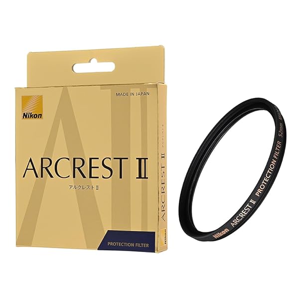 Nikon ニコン 水晶体保護すること水漉し ARCREST II PROTECTION FILTER 52粍 ARII-PF52