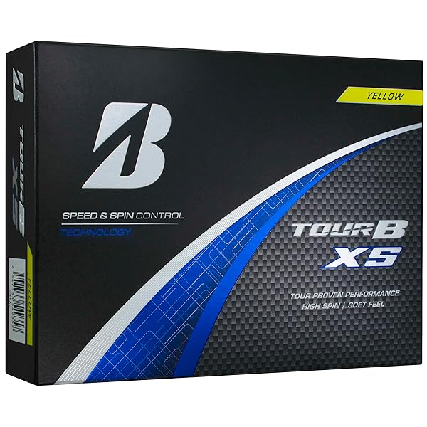 BRIDGESTONE(ブリヂストン)ゴルフどんぶり鉢 TOUR B XS 2024年模範例 12球入 黄み S4YXJ ボール-ゴルフ