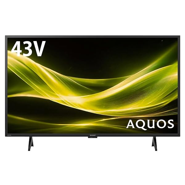 シャープ 43V型 フルハイビジョン 液晶テレビ 2T-C43GE2 ブラック 2025年モデル 2K AQUOS 低反射 デジタル2チューナー 節電モード