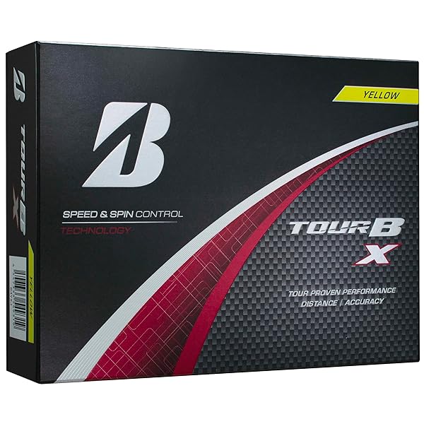 BRIDGESTONE(ブリヂストン)ゴルフどんぶり鉢 TOUR B X 2024年ひな形 12球入 黄色 B4YXJ
