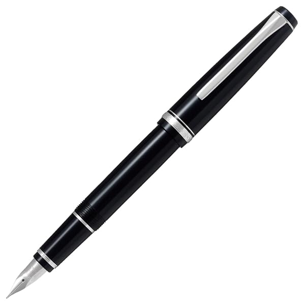 パイロット 万年筆 エラボー 中字・軟 ブラック FE-18SR-B-SM|Comastoric