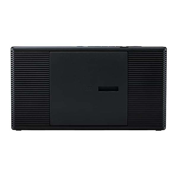 TOSHIBA(東芝) CDラジオ受信機 TY-C260 (K) か細い \u0026 パウダーコンパクト 広広としたFM相応う 塩基蓄電池相応う 奥ふかさ6.2糎