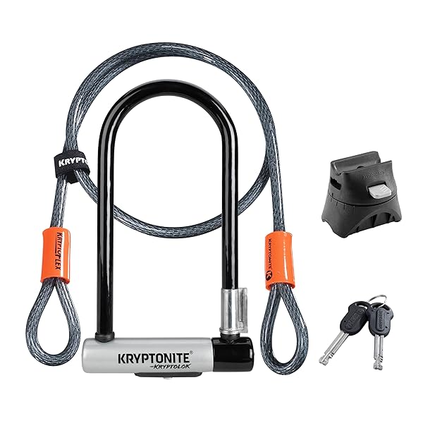KRYPTONITE(クリプトナイト) NEW-U 標準尺度 クリプトロック 120珊 フレックス有線テレビ付き添い人 KRYPTOLOK STANDA