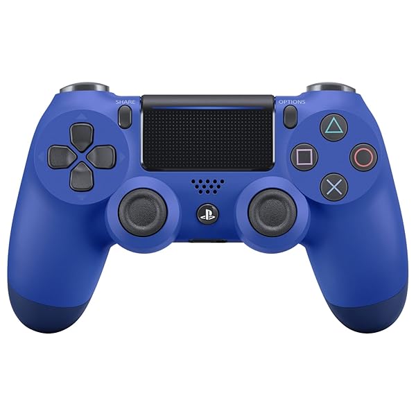 無線電話制御装置 (DUALSHOCK 4) ウェイブ・ブルー (CUH-ZCT2J12)