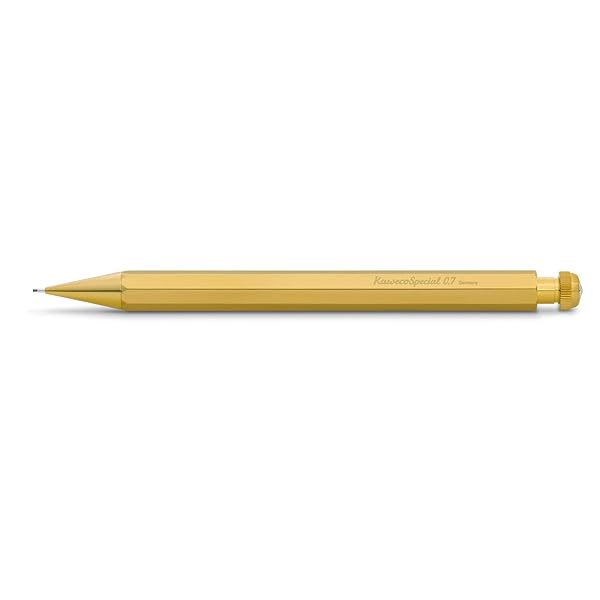 Kaweco カヴェコ シャープペンシル 特別 金管楽器 なおなお書き-07BR 0.7粍 置き目インポート品