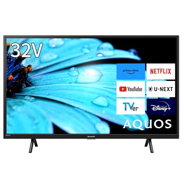 せつ然たる(SHARP) 32V型 高品位テレビ 液晶 テレビ受像機 アク雄 2T-C32EF1 サイバー空間映像相応う Android TV Dolby