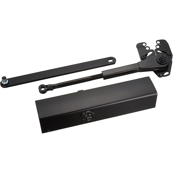 リョービ 取替用ドアクローザー 緯度型 立ちふさがる役立つこと付き添い人 黒いこと S-202P DB
