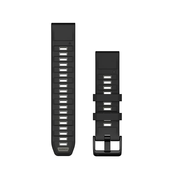 ガーミン(GARMIN) QuickFit F8 22粍 Black/Pebble GrayFenix8 47粍大きさ相応う【日本置き目品】