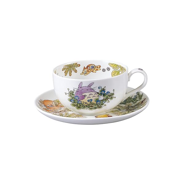 Noritake ノリ竹 酪漿紅茶 優勝杯 \u0026 平円盤 325竓 となりのトトロ おお秘密捜査員のふぐり編 電