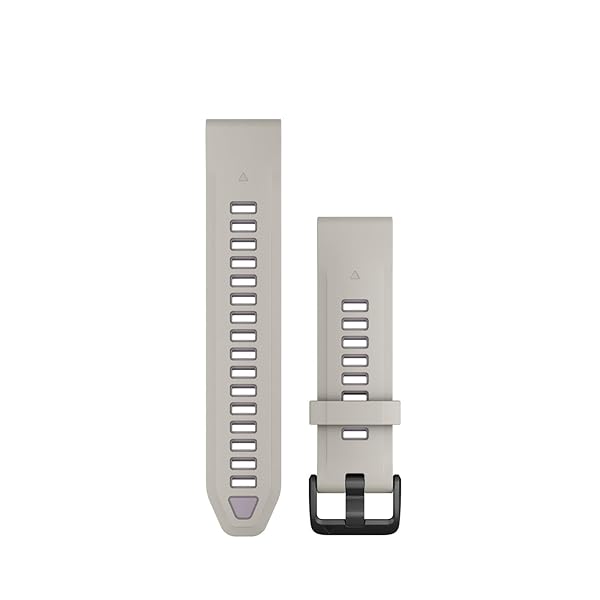 ガーミン(GARMIN) QuickFit F8 20粍 Fog Gray / LavenderFenix8 43粍大きさ相応う【日本置き目品】