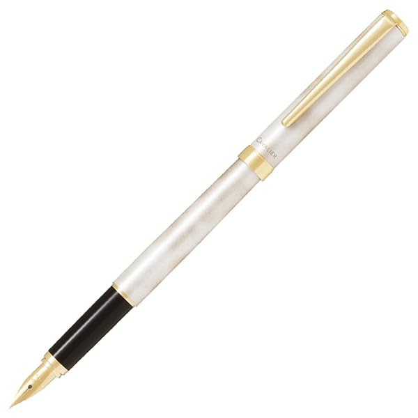 PILOT 筆 マンネンヒツ カヴァリエ GDW F ゴールド\u0026白いこと FCAN5SRGDWF