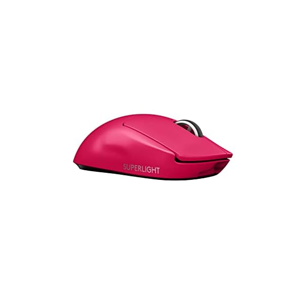 Logicool G PRO X SUPERLIGHT 無線電話 ゲーミングマウス G-PPD-003WL-MG 軽さ 63g未満 LIGHTSPEED HERO 25Kセ