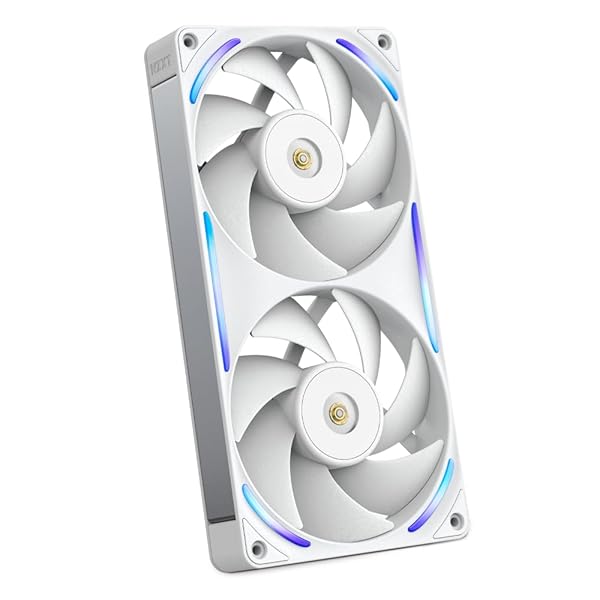 NZXT F240X RGB White PCケースファン 240mm シングルフレームファン RF-U24PN-W1 FN2653|Comastoric