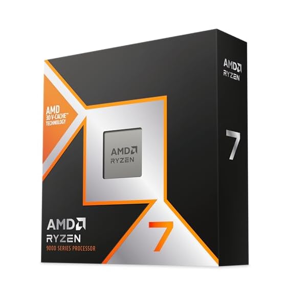 AMD RYZEN 7 9800X3D 8中核グループ、16スレッドデスクトッププロセッサ。