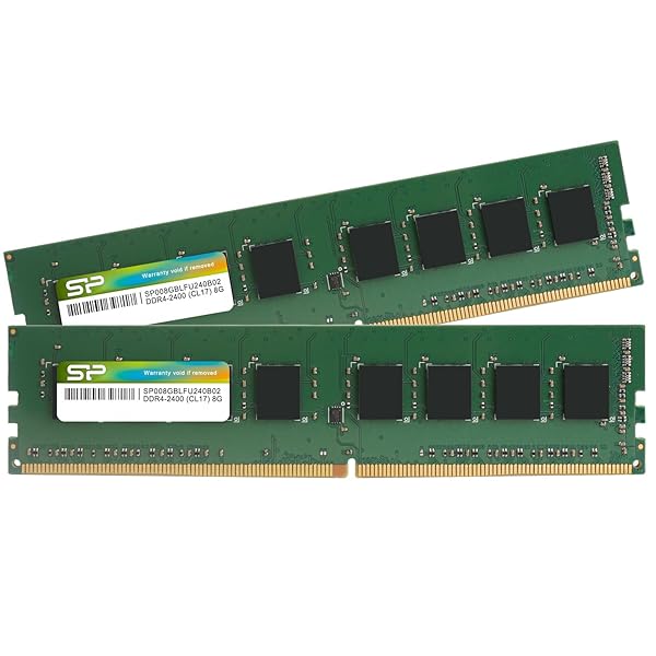 ケイ素樹脂力強さ 事務机いの一番パソコン用記憶装置 DDR4-2400(パソコン4-19200) 8GB×2枚 288Pin 1.2V CL17 SP016GBLFU240B22