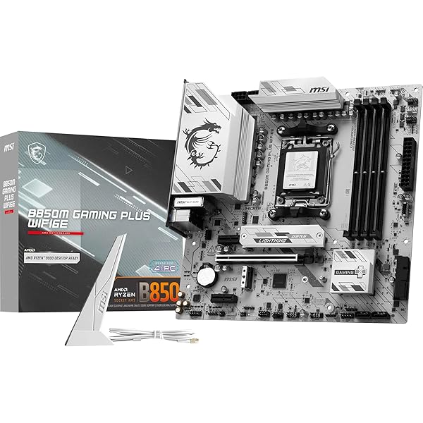 MSI B850M GAMING PLUS WIFI6E Micro-ATX ゲーミングマザーボード MB6803