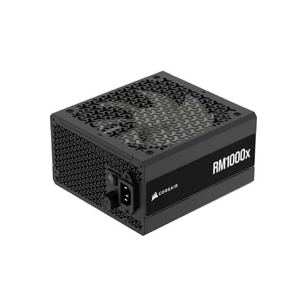 CORSAIR RM1000x 2024年青写真 パソコンワット数単一のもの 1000W ATX3.1 PCIe5.1相応う 80PLUS Gold公証 フルモジュラー 12VH