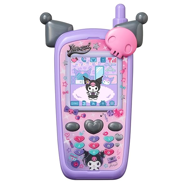 [バンダイ(BANDAI)] ずっと×2なかよしケータイ サンリオキャラクターズ KUROMI Ver. 客体年歳 6 才
