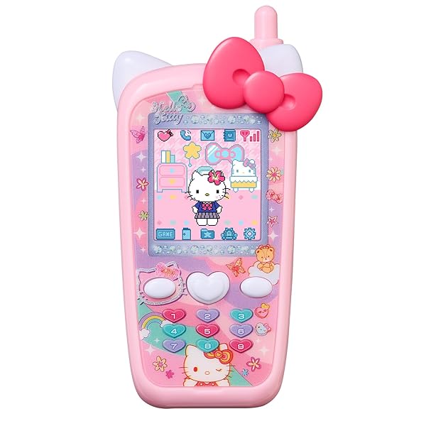 [バンダイ(BANDAI)] ずっと×2なかよしケータイ サンリオキャラクターズ HELLO KITTY Ver. 客体年歳 6