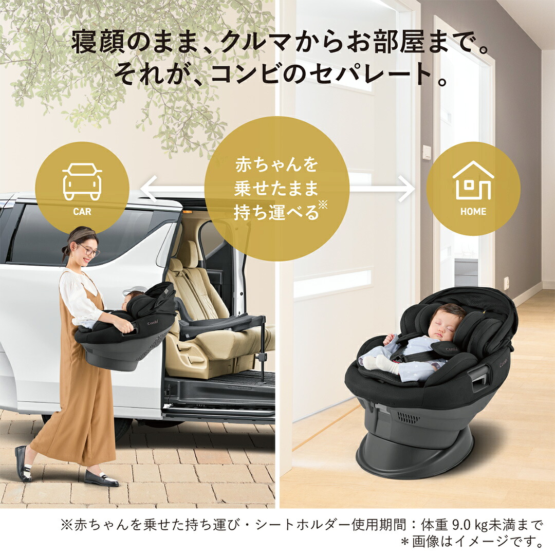 コンビ公式】 Combi チャイルドシート ISOFIX 回転式 新生児 1歳 2歳 3 