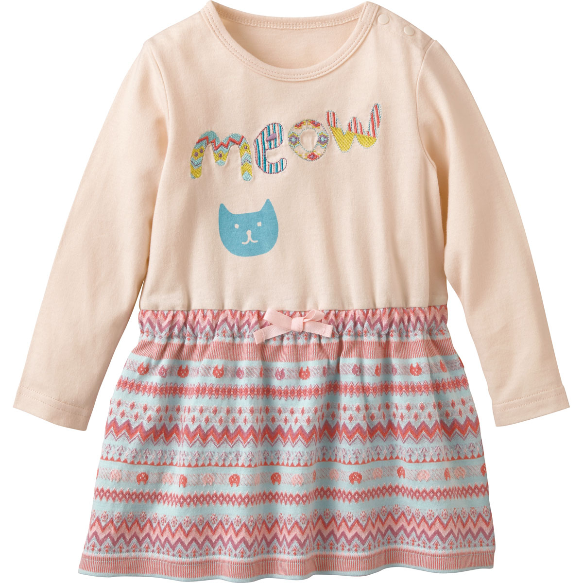 楽天市場 55 Off コンビミニ ドッキングワンピース ねこ 女の子80cm 90cm 100cm 110cm 1cm 服 キッズ 長袖 子供 保育園 おしゃれ ベビー服 可愛い ワンピース 女児 子供服 出産祝い かわいい 誕生日 ベビー 赤ちゃん 小学生 ブランド 子ども S T