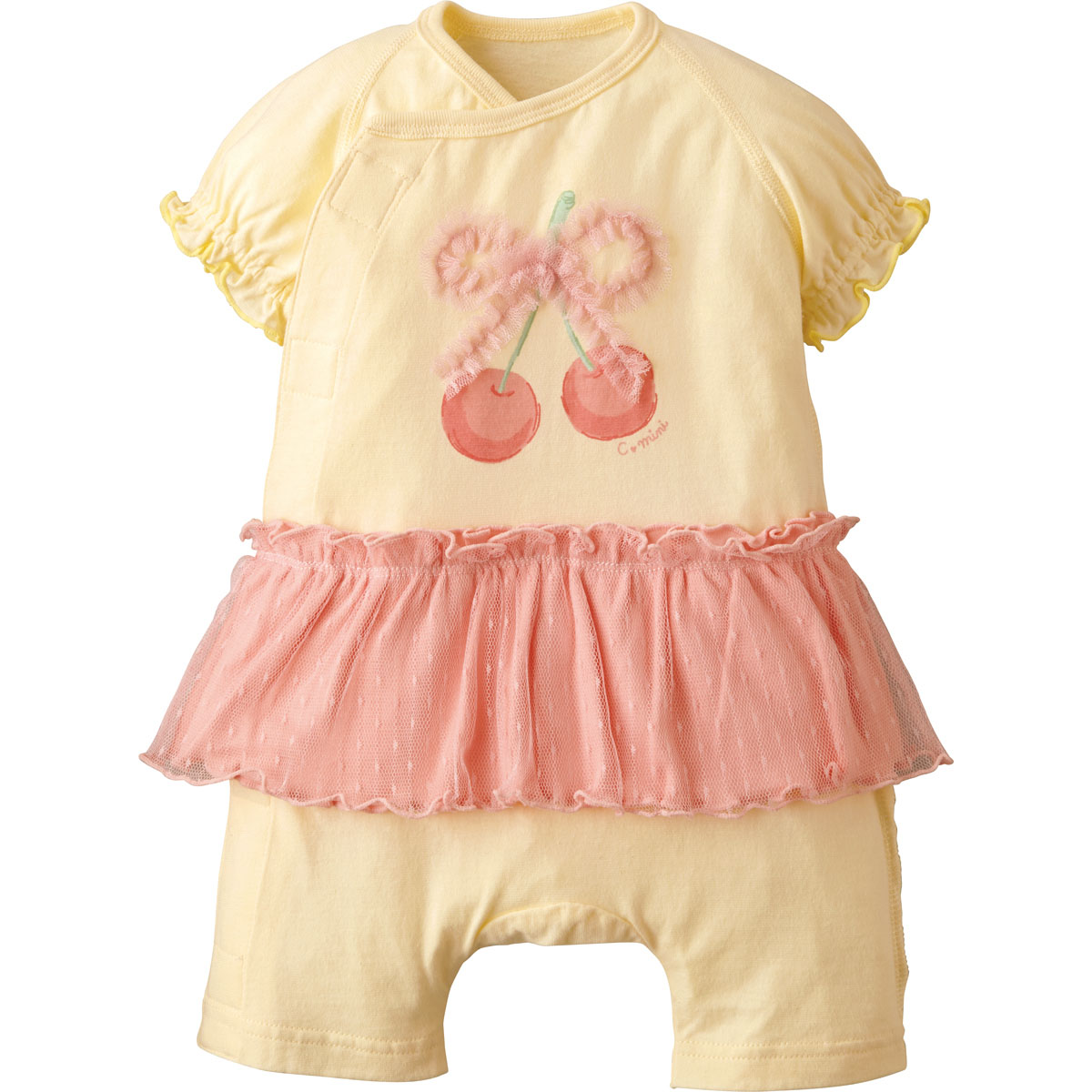 楽天市場 コンビミニ ラップクラッチキャミソ ル フルーツ 女の子 50cm 60cm 70cm Sj 赤ちゃん ロンパース 新生児 新生児服 夏服 ベビー服 春夏 おしゃれ カバーオール ブランド 子供服 出産祝い かわいい 洋服 夏物 キャミソール 出産 祝い 友人 プレゼント