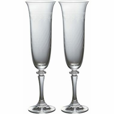 楽天市場】チェコ製 ペア シャンパングラス ボヘミアグラス 高級